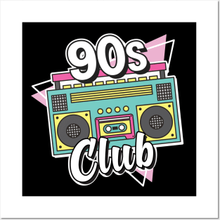90s club Posters and Art